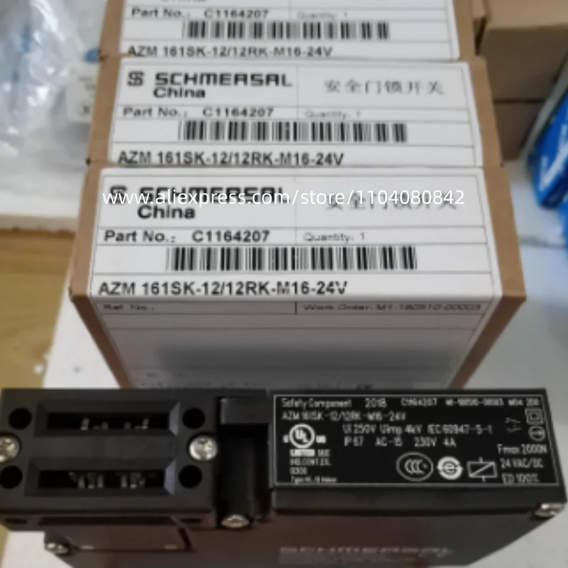 

New original Schmersal switch AZM161SK-12/12RK-M16-24V