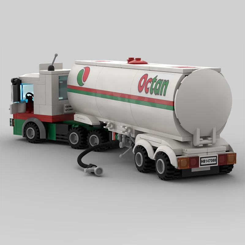 287 stks Klassieke Stad Voertuig 6 Brede Transit Truck Bouwstenen Model Bricks Display Collectie Kinderspeelgoed Geschenken