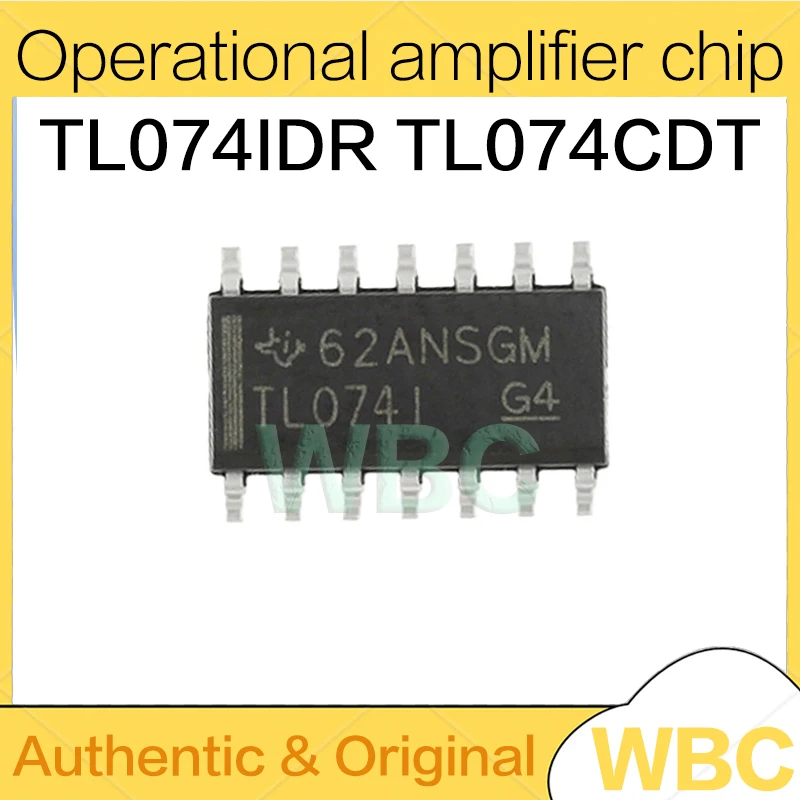 10Pcs/Lot TL074I TL074IDR TL0741 TL074CDT SOP14 Operational amplifier chip new original