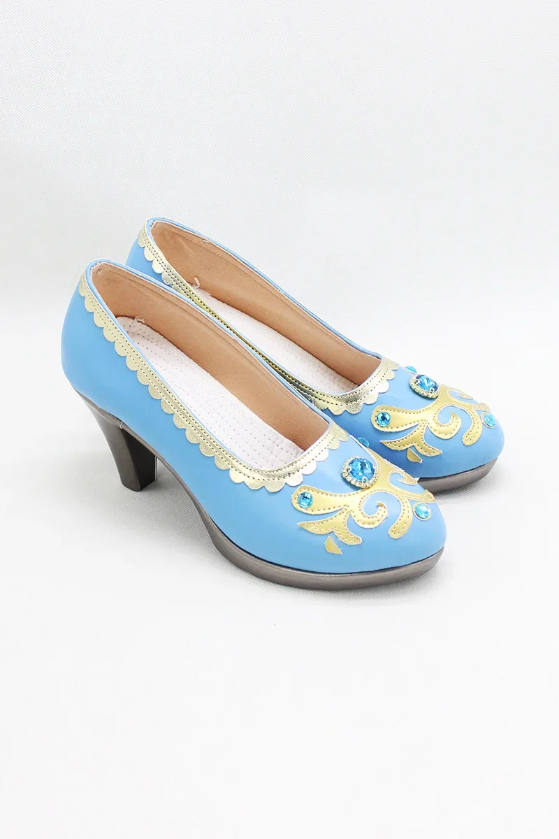 Melly Plinius Scarpe Cosplay Gioco Identità V Entomologo Sophia Cosplay Prop Scarpe in pelle PU Stivali di Halloween Realizzati su misura