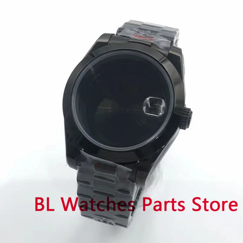 

BL 36mm/40mm Watch Case Sapphir Glass Fit NH34A NH35 NH36 ETA2824 2836 Miyota8215 PT5000 DG2813 3804 MovementOyster Bracelet