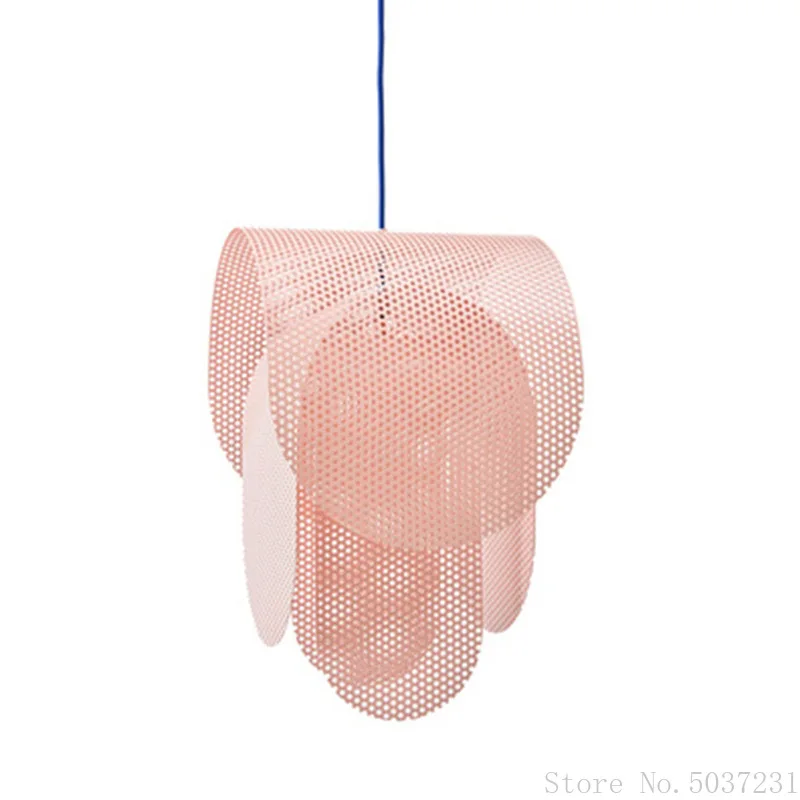 Imagem -05 - Designer Italiano Arte Rosa Lustre Luzes Nordic Criativo Lâmpada Pingente Quarto das Crianças Pendurado Lâmpada Suspenso Luminária