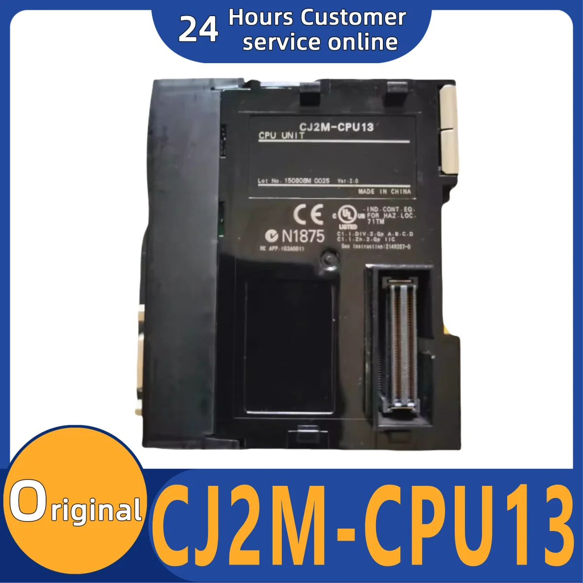 

Brand new original programmable controller module CJ2M-CPU13