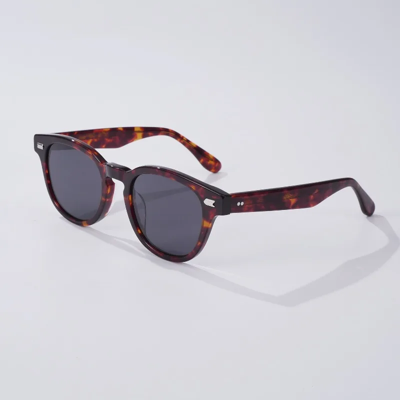 

Vintage Classic Sunglasses for Women Acetate High Quality Handmade Eyewear Outdoor UV400 Protection Men Retro Round Sun Glasses