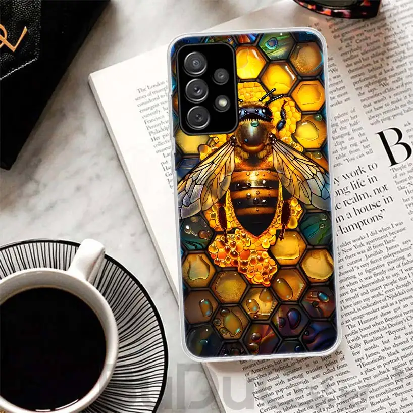 Bee Keeping Honey Animal Phone Case For Samsung Galaxy A15 A14 A54 A16 A13 A53 A12 A52S A55 A22 A23 A24 A32 A33 A34 A25 A35 A05S