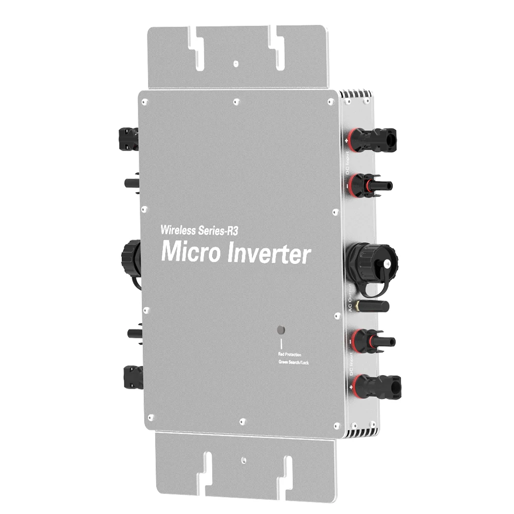 solar micro inverter WVC- 2000 Solar Inverter Grid Tie For 4 PCS 540W Solar Panel High Efficiency