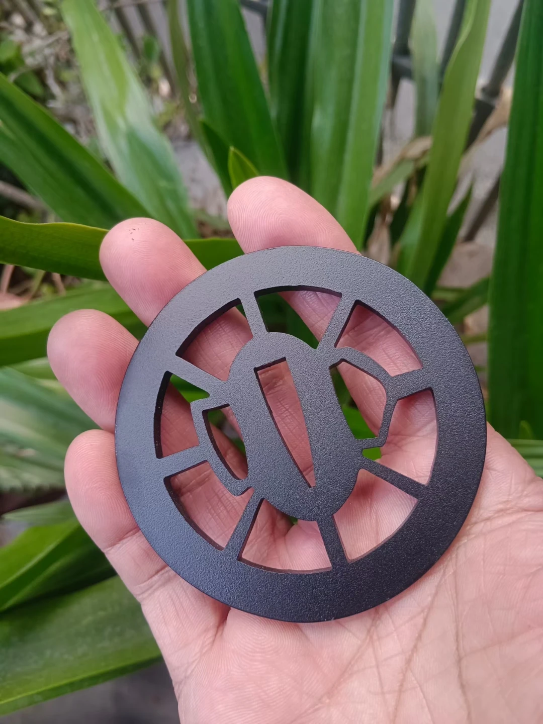 Japanese Iron Tsuba Steel HandGuard Accessory For Japan Sword Katana Guard Part