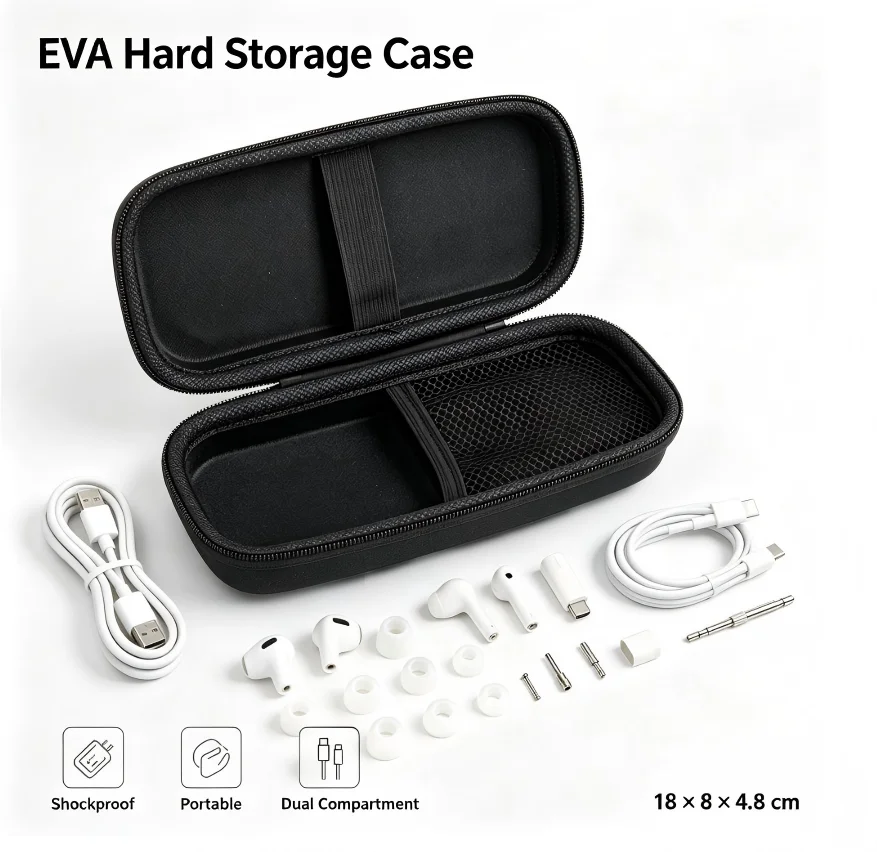 Hard EVA Carrying Storage Case - огляд і ціна Headphone Case Hard