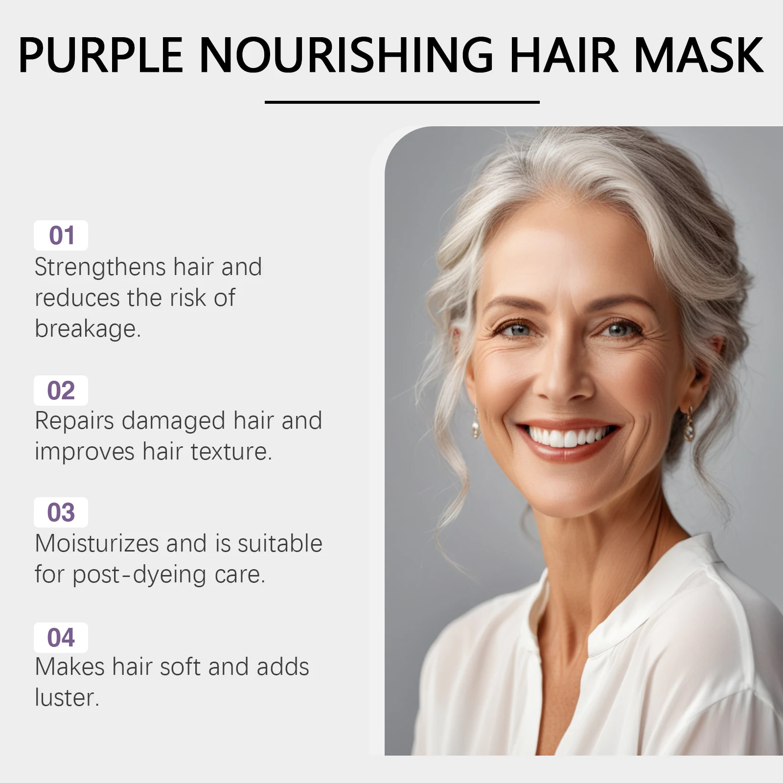 Masque capillaire violet pour  - Deep Conditioner Mask avis et prix
