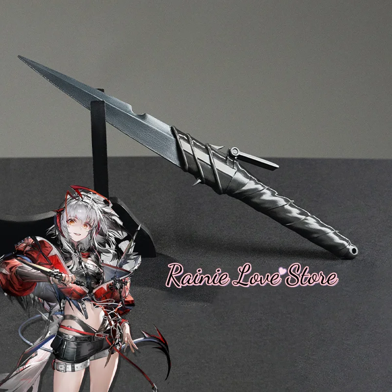 

Игра Arknights Wiš'adel, реквизит для косплея W, реквизит для косплея, оружие, реквизит для кинжала PLA 33,5 см для Хэллоуина, вечеринки, Comicon, реквизит