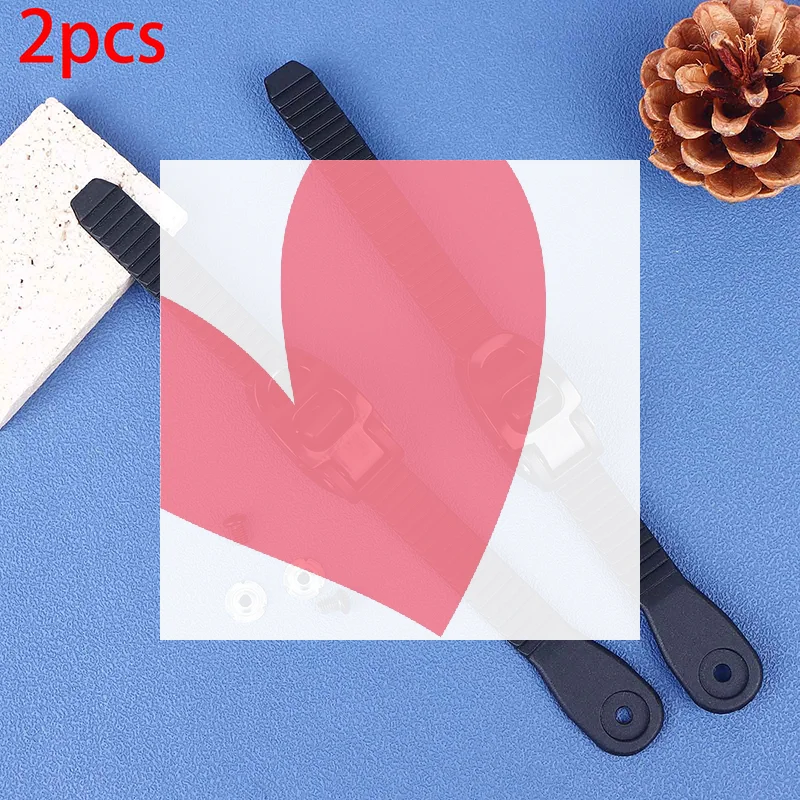 2 قطعة على الجليد الكاحل سلم الأشرطة مع مسامير قابل للتعديل الأسطوانة أحذية التزلج حزام على الجليد ملزمة استبدال #1