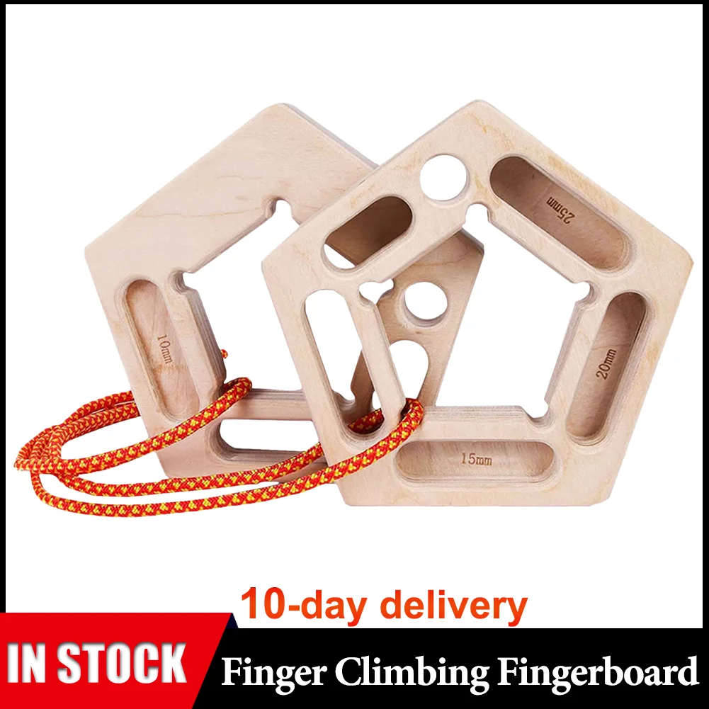 

Climbing Fingerboard Multifunctional Hanging Wooden Finger Board Enhance Finger Strength Rock Climbing Lever Pull-Up Training