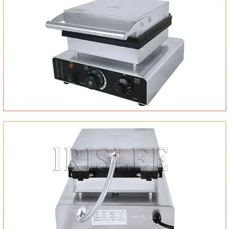 220V/110V 전기 4 Pcs 롤리 와플 메이커 리프 와플 베이킹 아이언 케이크 오븐 소나무 롤리 와플 기계