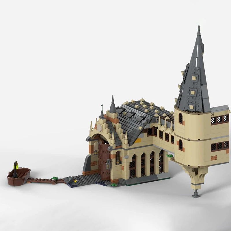 694pcs MOC Harry Bridge House Scenic DIY Model Bouwstenen Verjaardag Speelgoed Cadeau