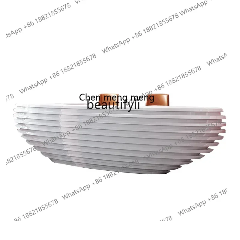 Paint company, reception consultation desk, welcome desk, beauty salon, cashier, simple and modern counter