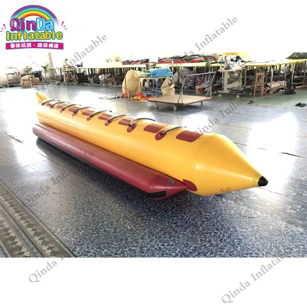 6.4x1.2m Water Park Equipment Inflatable Flying Banana Boat