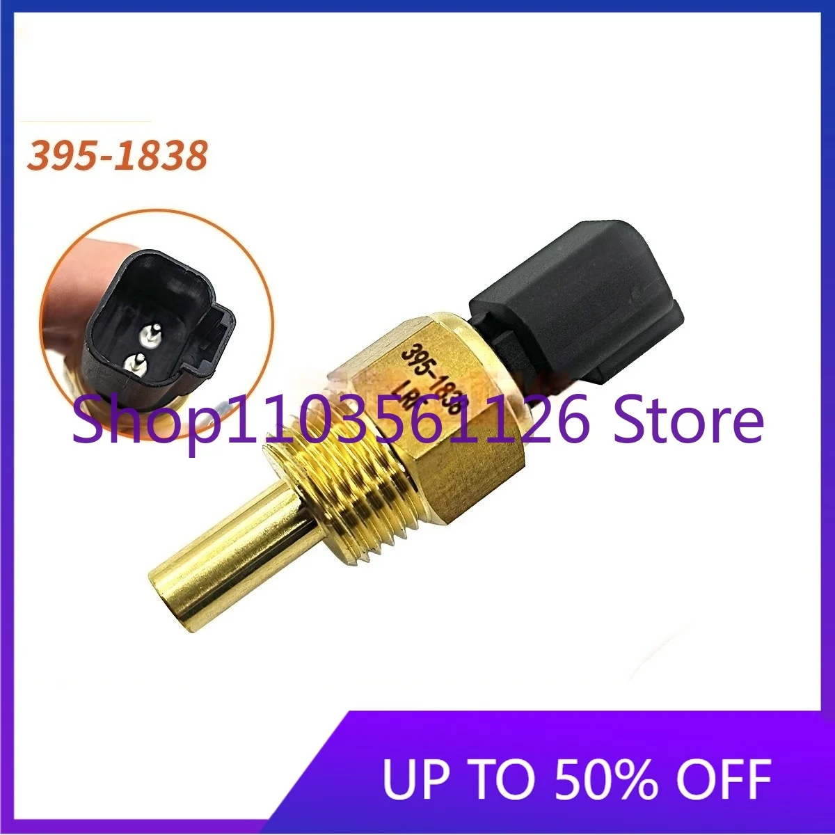 Sensor Suhu Air Excavator Berkualitas Tinggi 395-1838 Sensor Suhu Udara Masuk untuk Model C7.1/C6.6