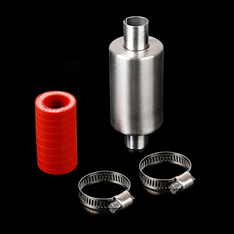 2X New Exhaust Tuned Pipe Muffler For 1/5 HPI KM Rovan Baja 5B 5T 5SC 5SS RC Boat Parts RC Boat Muffler