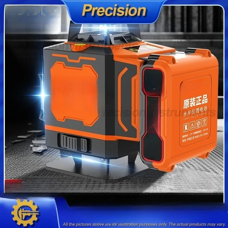 2026 High Precision Laser Level for Construction and Outdoor Use with Auto Leveling and Bright Blue Beam for Accurate