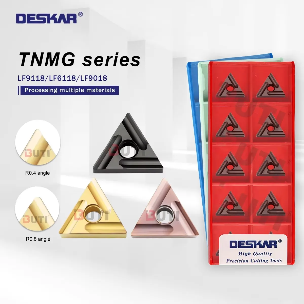 

DESKAR 100% оригинал TNMG 160404 R-S L-S TNMG 160408 Р-С ТНМГ 160408 L-S LF6118 LF9018 LF9118 Токарный станок с ЧПУ из сплава TNMG