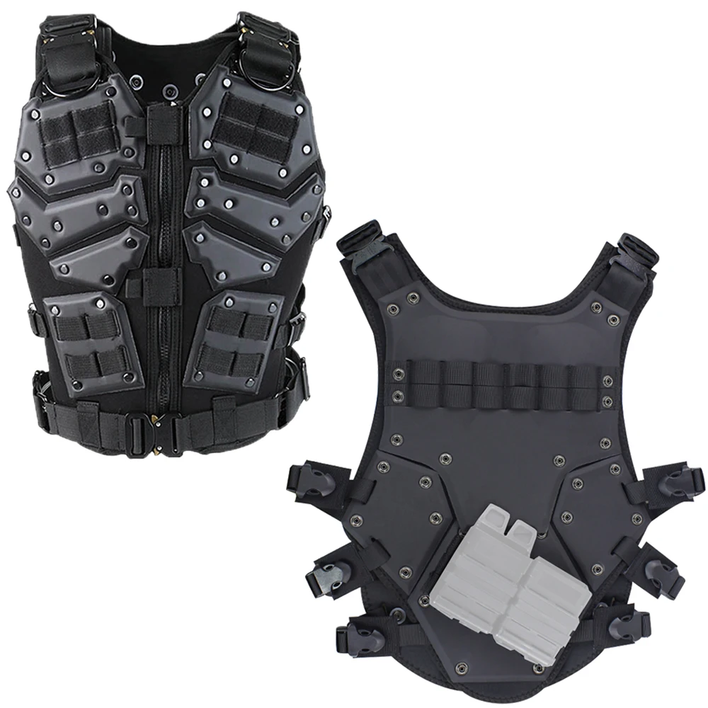 

Tactical TF3 Vest Airsoft Body Armor MOLLE Hunting Vest Plate Carrier Multi-purpose Outdoor Motorcycle Cycling Protective Armors