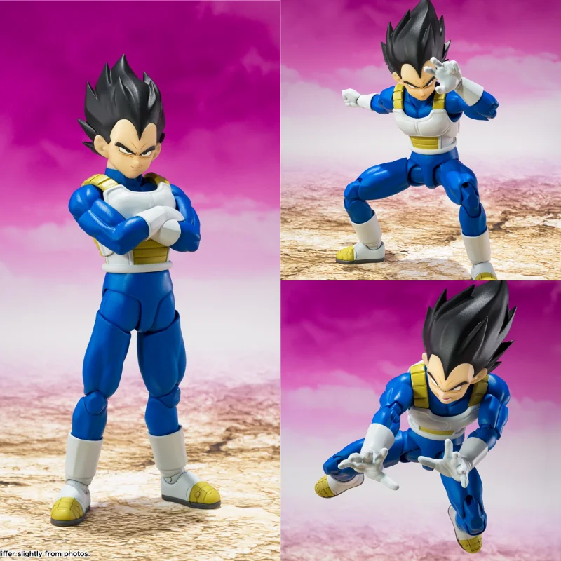 

Bandai Original 14Cm S.H.Figuarts ベジータ-DAIMA- Action Figure Toys For Kids Gift Collectible Model Ornaments