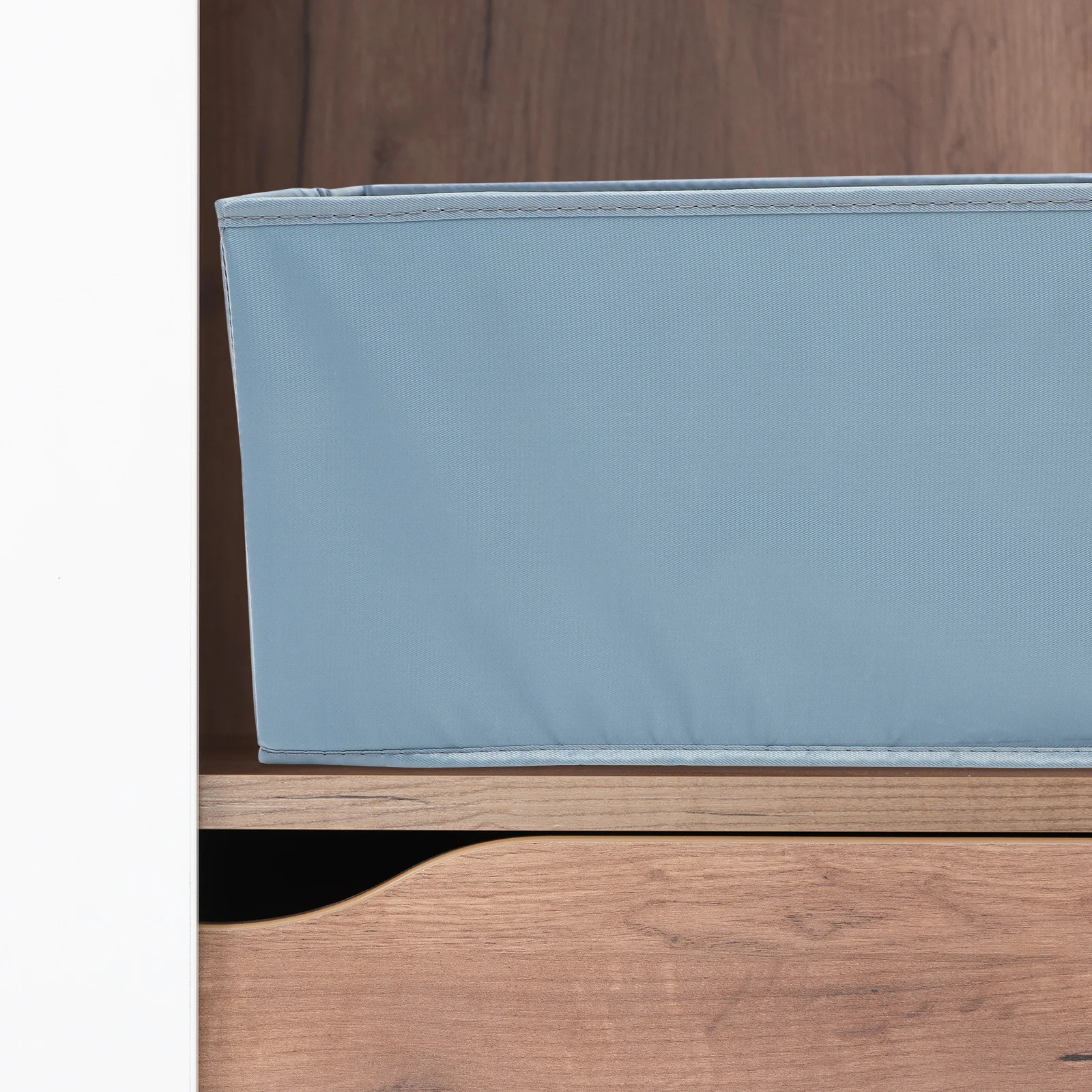 

Wardrobe Clothes Foldable Box For T-Shirts Sweaters Shirts Scarves Drawer Organizer Stackable Closet Storage Box Small