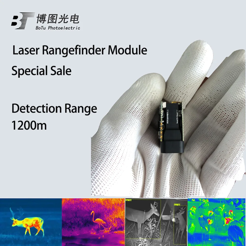 Precision Rangefinder Laser Ranging Module LRF-1200 1200m Ranging Module for Handheld Rangefinders Micro UAVs Rangefinder Scopes