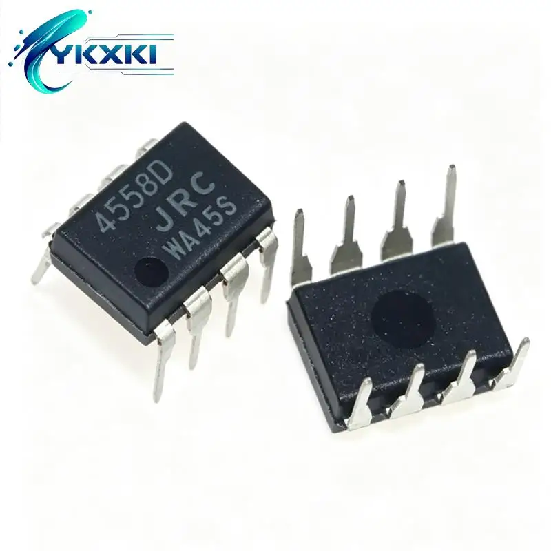 20-50pcs New 4558D NJM4558D JRC4558D DIP-8 Dual Operational Amplifier IC