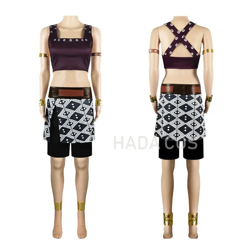 The Woman King Cos Nanisca Cosplay Costume Dahomey Female Soldier Vest Skirt Dress Outfits Halloween Carnival Suit Roleplay 2022