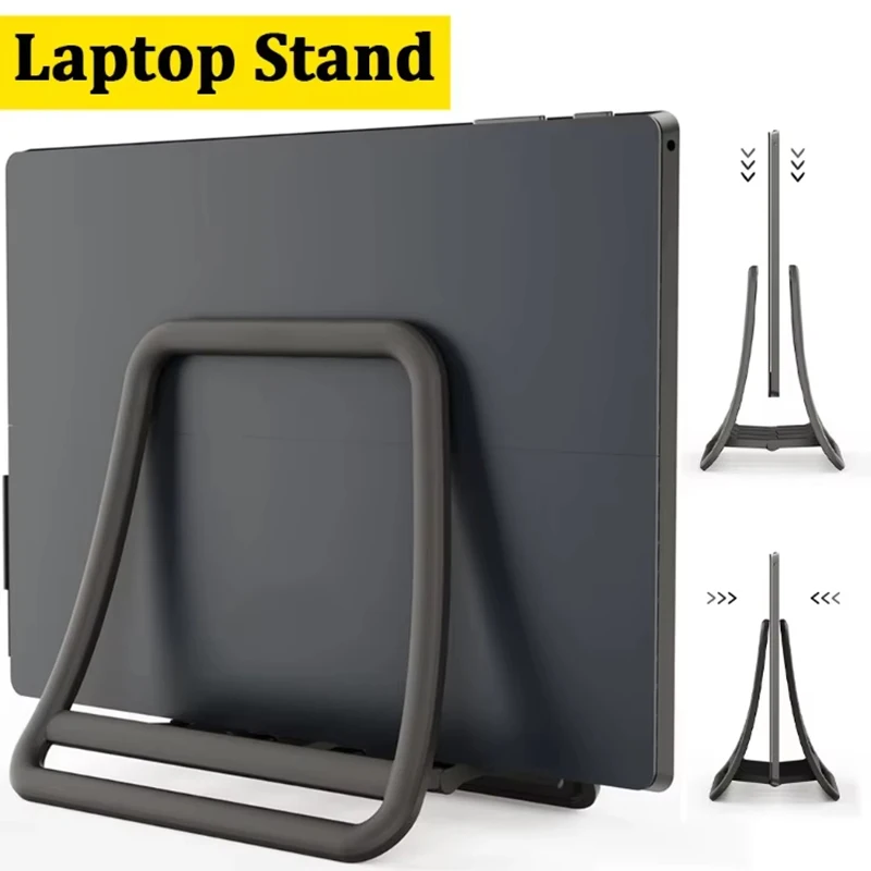 Portable Vertical PC Laptop Stand Foldable Laptop Desktop Stand Tablet Holder For Macbook Air Pro iPad Lenovo Dell Notebook Dock