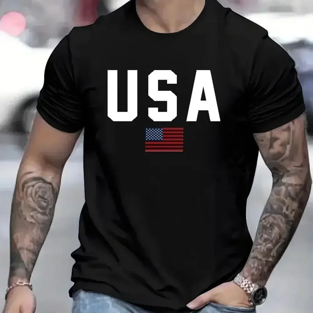 Men\'s Vintage Cotton T-Shirt American Personality Route 66 Designed Short Sleeved Women Tees Casual Plus Size Men harajuku
