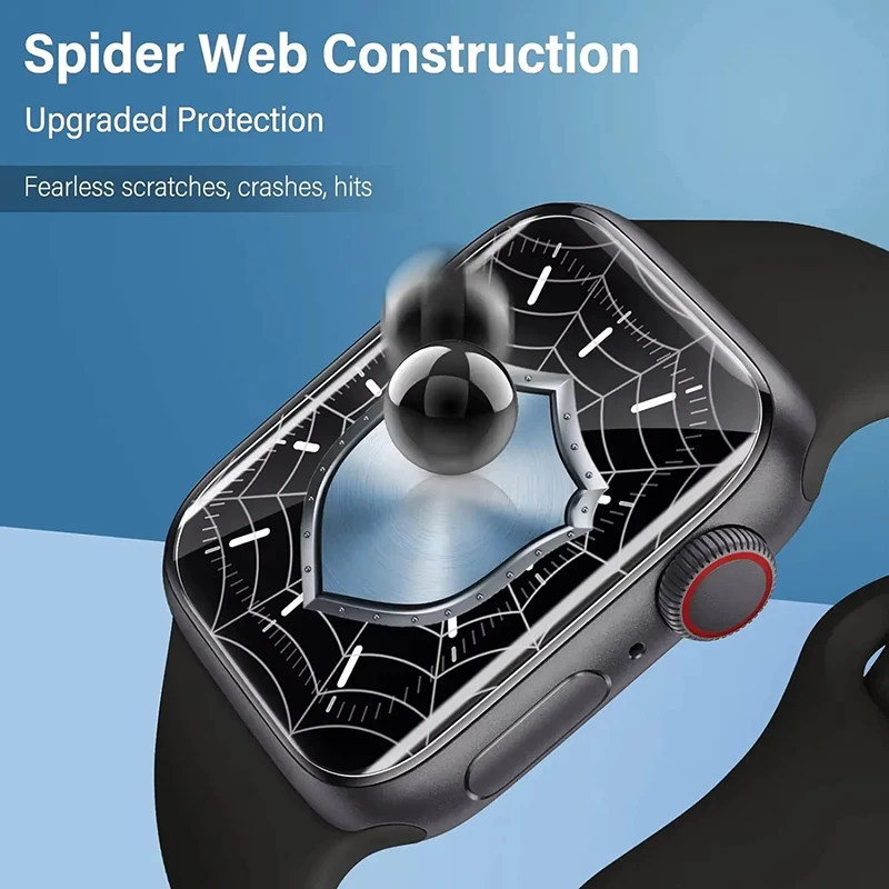 Película de hidrogel suave para Apple Watch Ultra 9 8 7 SE 6 5 4 3 2 Protector de pantalla para iwatch series 49mm 45mm 41mm 44mm 40mm 42mm 38mm