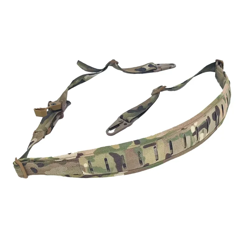 

Tactical Modular Rifle Sling Strap Removable 2 Point / 1 Point Padded Combat Shooting Hunting Rifle Accessories