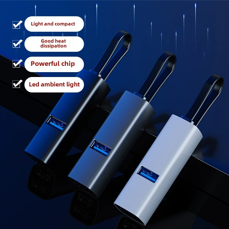 

5 in 1 USB HUB High Speed USB3.0 OTG Splitter Card Reader Multiport with SD TF Ports Rreader For ipad Macbook Samsung