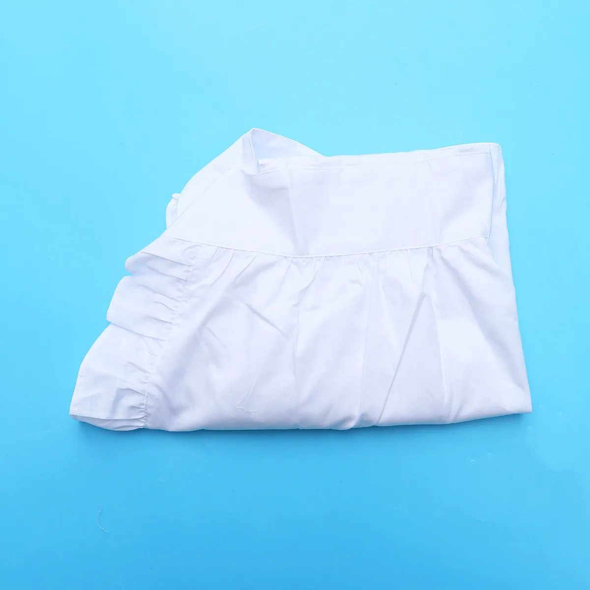 

Фартук для горничной с цветочным кружевом, 1 шт., из премиального хлопка и дакрона, многоразовый, для женщин, машинная стирка, для кухни и официанток