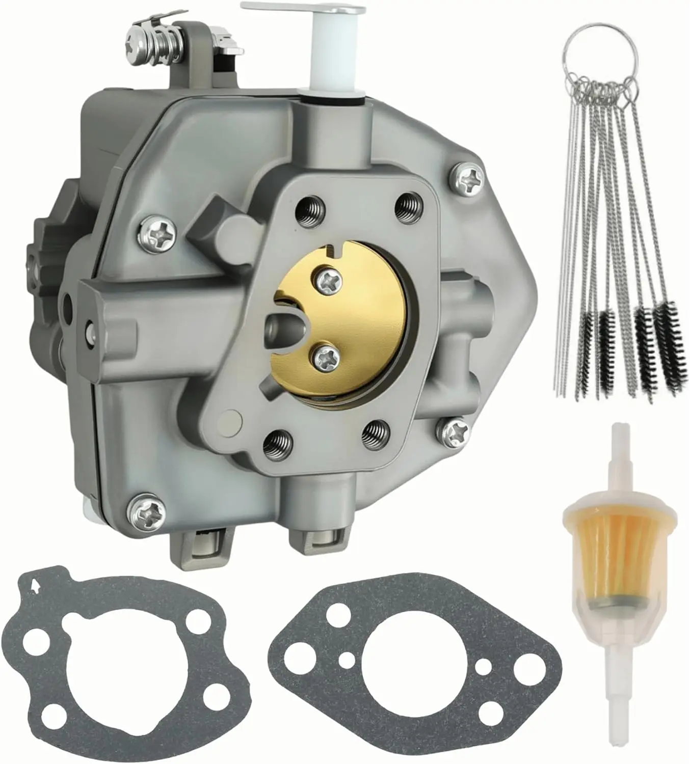 846109 Carburetor Fit for Briggs & Stratton 303442 303445 303446 303447 305442 Vanguard 16 Hp Engines 843324 w/Gaskets