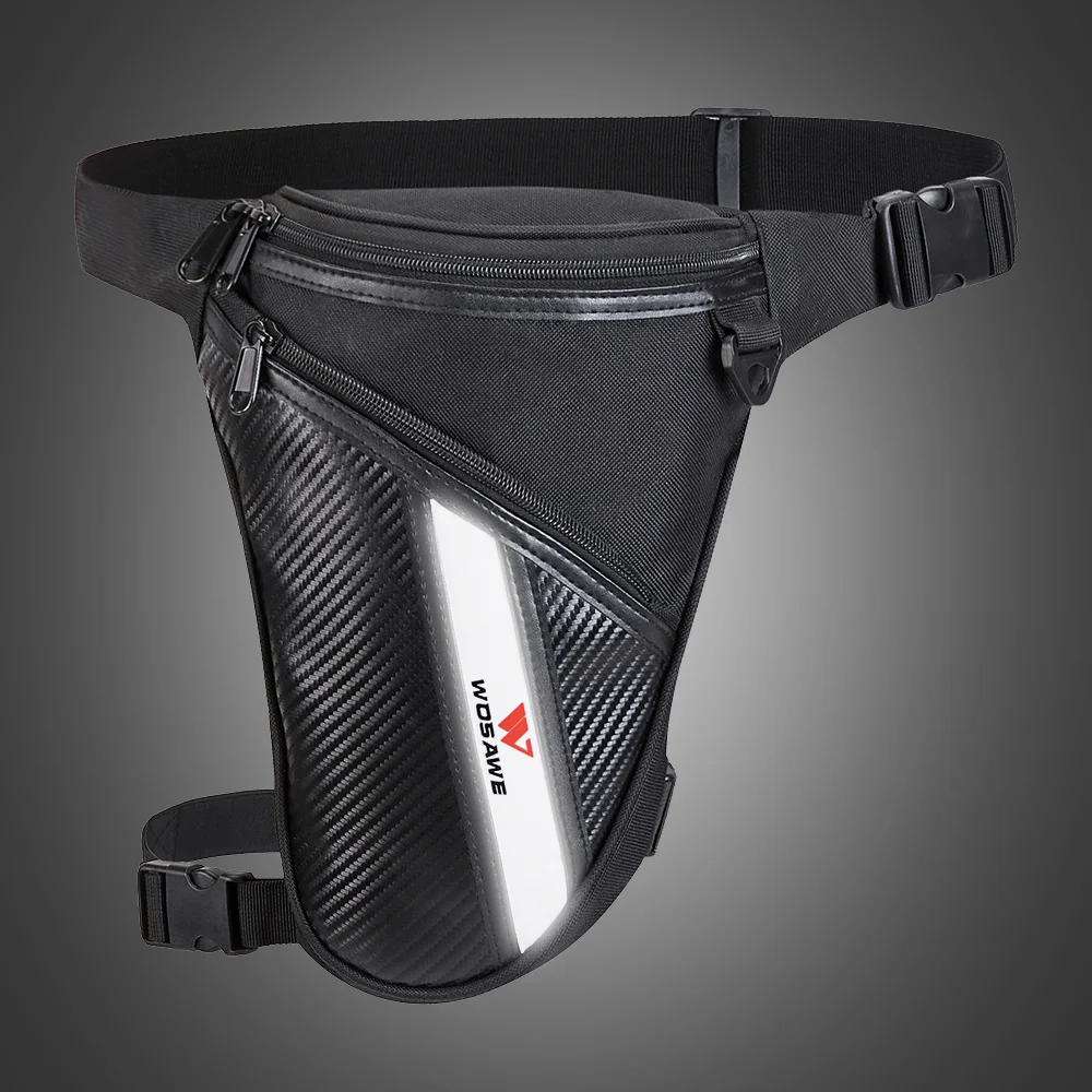 Motorcycle Leg Bag Waterproof Waist Drop Thigh Hip Bum Belt Fanny Bike Rider Trave Outdoor Sacoche Moto Waist Pocket Motocross