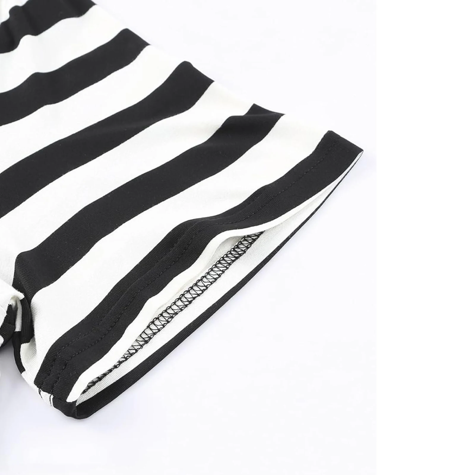 Summer Women T Shirt Dress Striped Long Color Block  V Neck Dress Loose Casual Short Sleeve Side Split Dresses Clothing