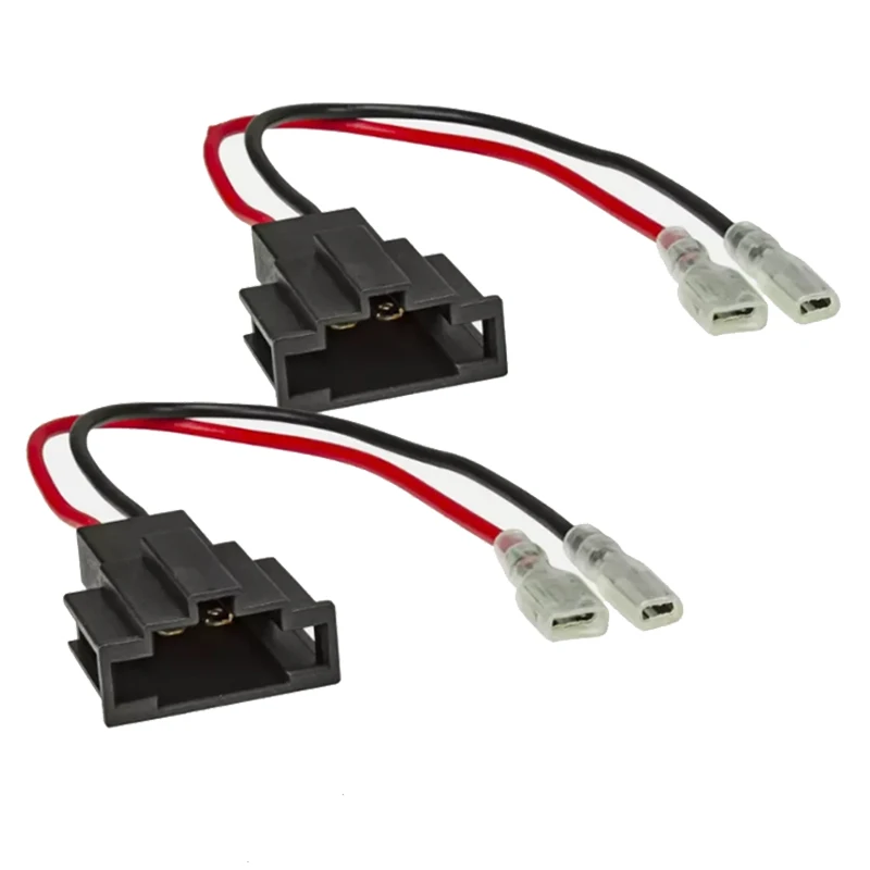 2Pcs Speaker Adapter Plug Replacement For Audi A1 A3 A4 A5 A6 A7 A8 Q2 Q3 Q5 Q7 TT R8 Cable Harness Car Electronics Accessories view 2