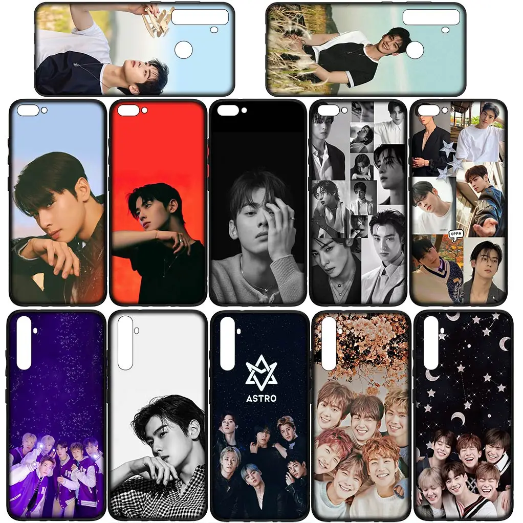 Cha EunWoo Lee Dong min Eun Woo Silicone Coque Phone Cover for Samsung Galaxy A10 A20 A53 A30 A51 A32 A50 A52 A12 A33 Soft Case