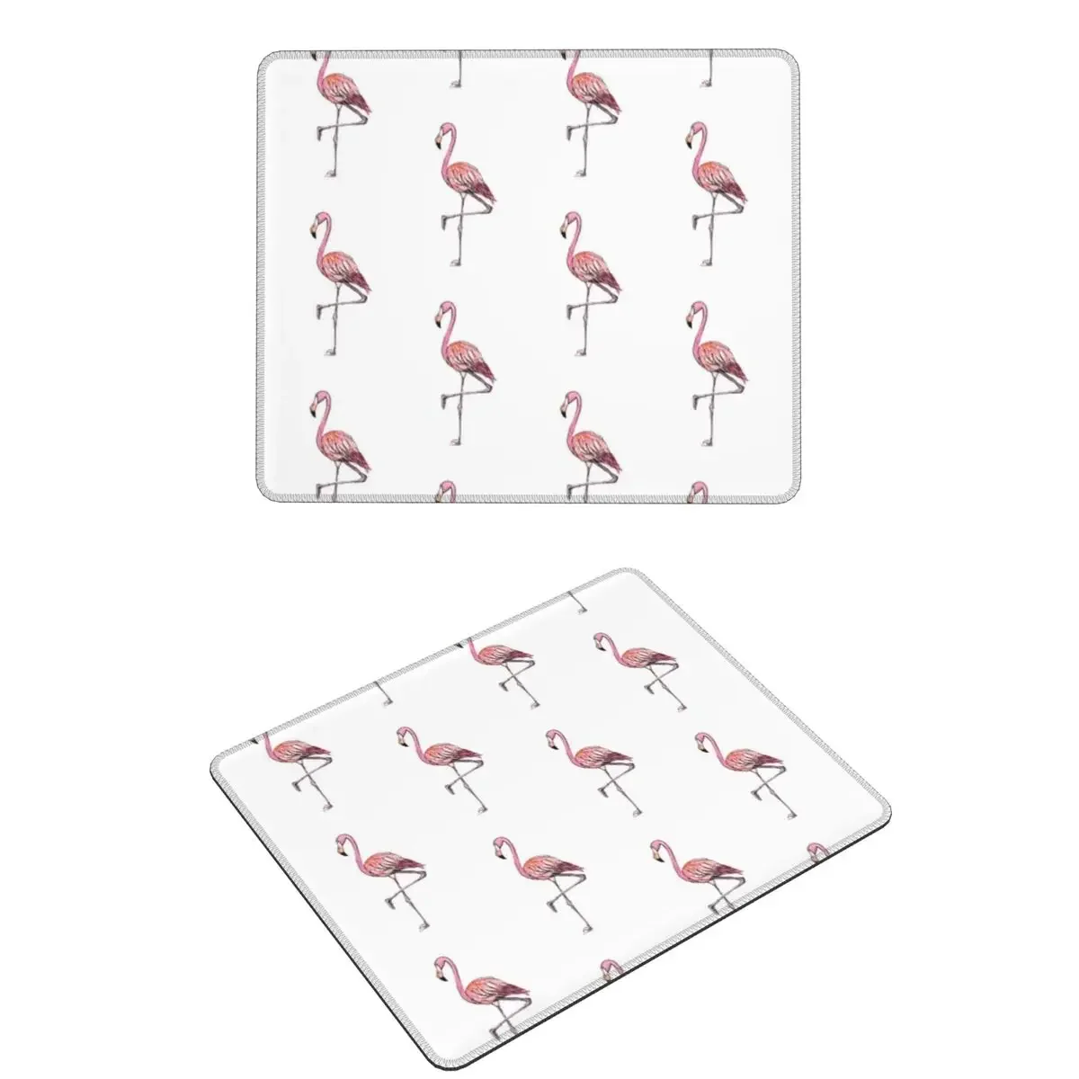 

Pink Watercolour Flamingo With Splashes Mouse Pad Computer Keyboard Mouse Mat Gaming PC Desk Mat Office Accessories Table Mats