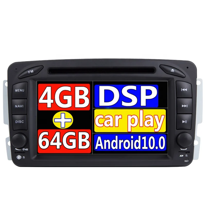 2 din car radio with navigation for Mer-cedesB-enz C class W203/c180/w168/viano/CLK C209 W463 Vaneo Vaneo CD DVD GPS Audio w 209