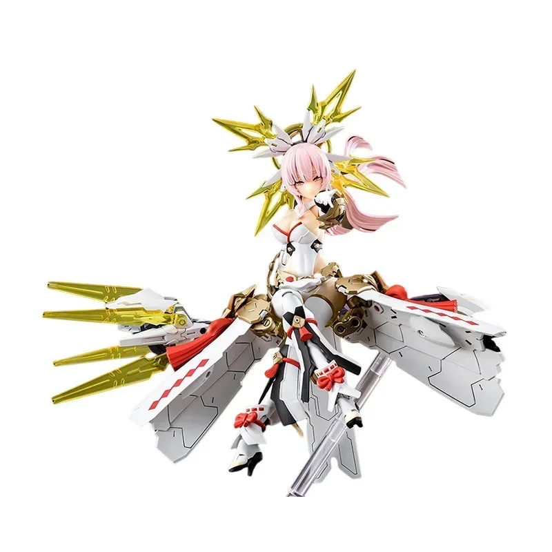 Kotobukiya Original Kp698 Megami Device19 Auv Amaterasu Regalia Anime Action Figure Mobile Suit Girl Model Kids Gifts Toys