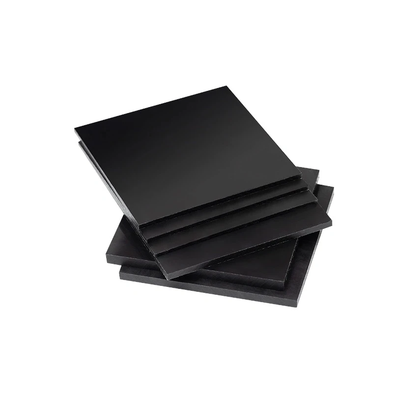 Black ABS Sheet Anti-static Flame-retardant Plastic Plate for Model Engineering Custom Size