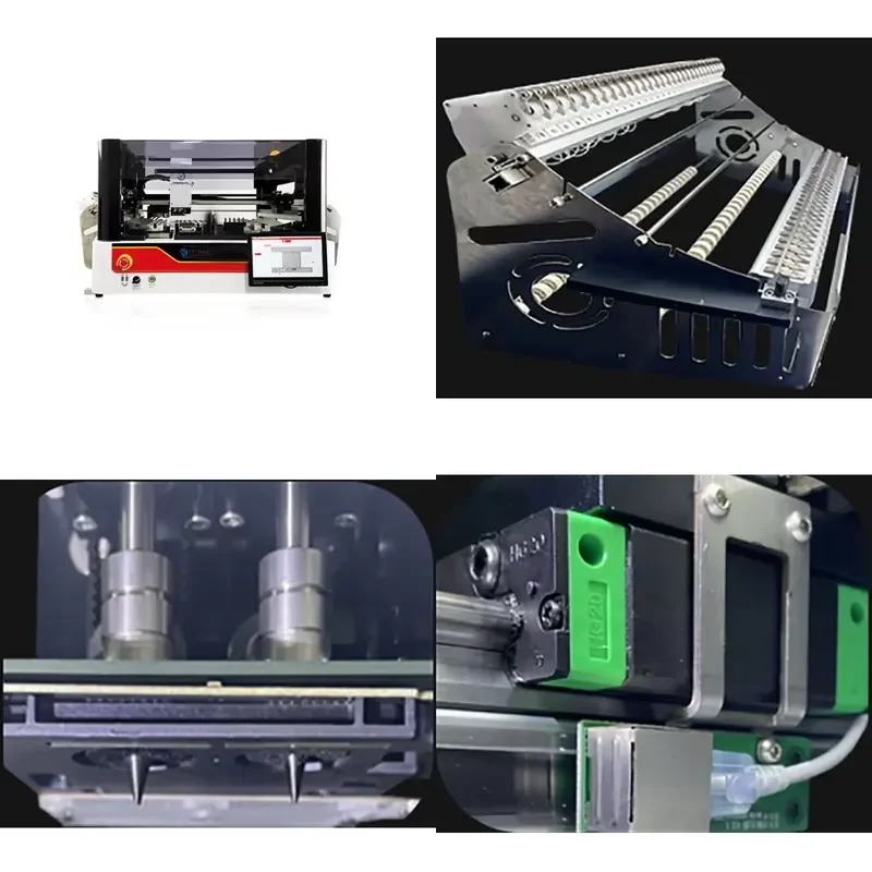for Electronics Manufacturing Laboratory Small Batch PCB Assembly Desktop Mini Pickup Machine