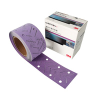 3M Purple Clean Sanding Sheet Roll 70mm/9.9m  Rectangular Dry Sandpaper Car Polishing 80 120 180 240  320 Grit