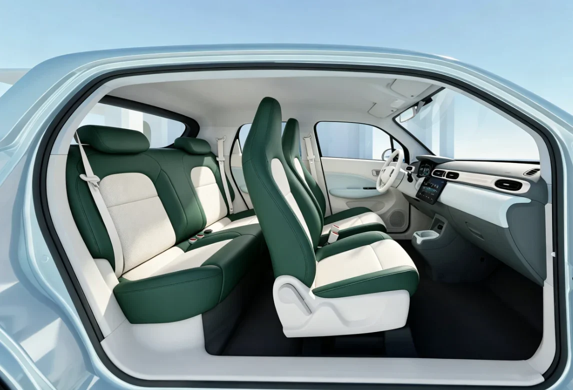 Für Leapmotor T03 2024 Maßgefertigte Autositzbezüge Luxuriöses Nappaleder 100% Passgenau Innenraumzubehör 360 ° Vollständige Abdeckung – Detail 4