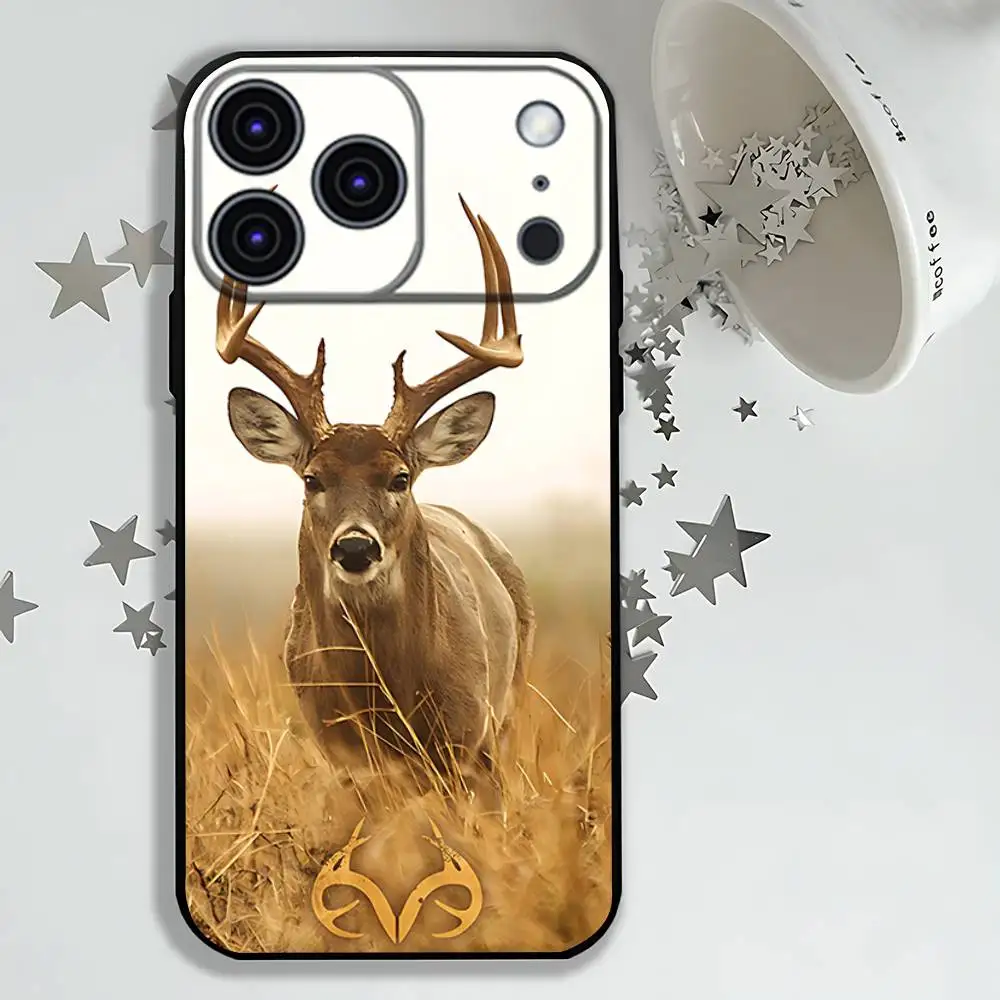 R-Realtree Real Tree Camo  Phone Case For iPhone 17,16,15,14,13,12,11,Pro,Max,Plus,E,Air,Mini Protective Black Cover