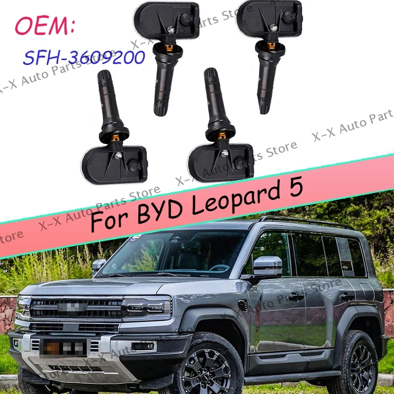 

OEM SFH-3609200 14197384-00 For BYD Leopard 5 Tire Pressure Monitoring System Sensor 4PCS